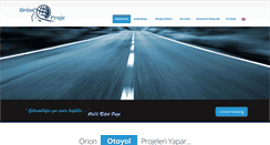 Desktop Screenshot of orionproje.com